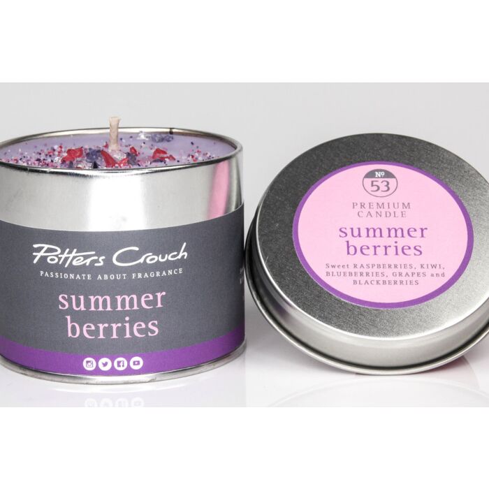 Potters Crouch - Candle Tin - Summer Berries-1